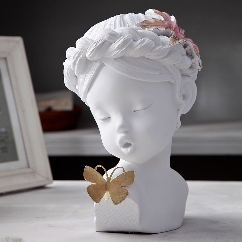 Ornamenti scultura bambina