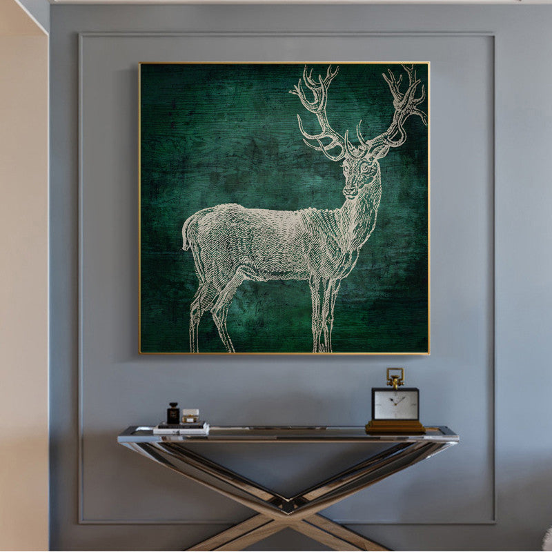 Decorazione da parete cervo