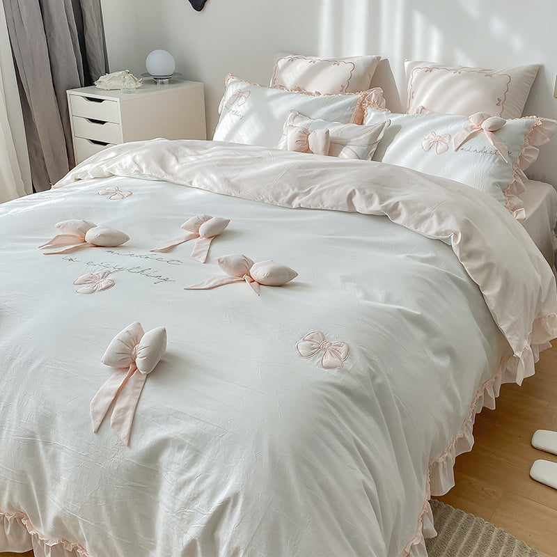 Cotton bed set