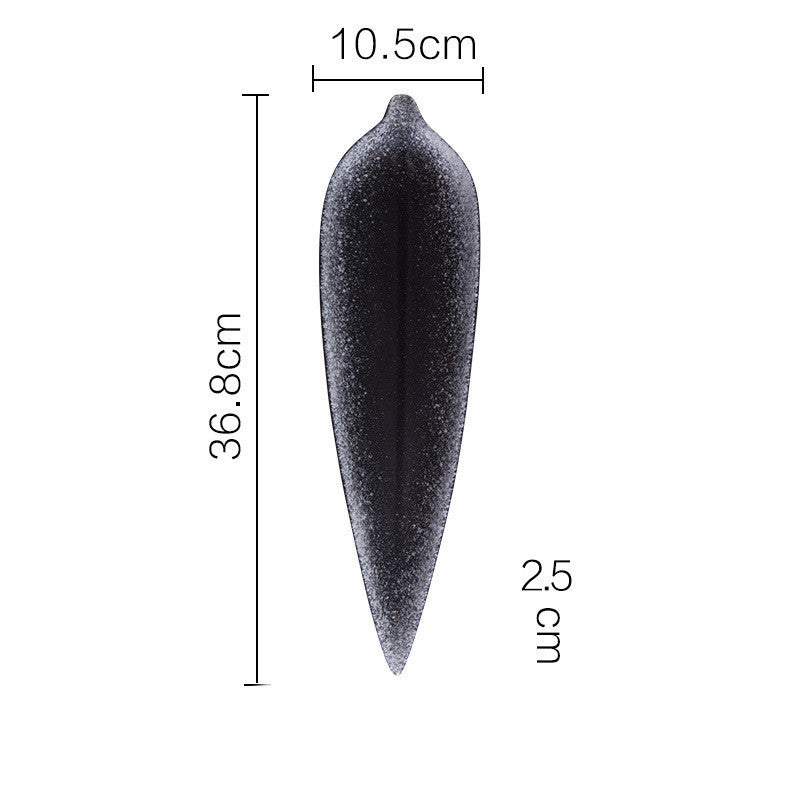 Piatto irregolare in ceramica