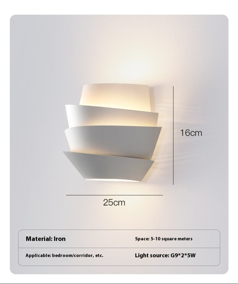 Lampada da Parete a Forma di Pigna