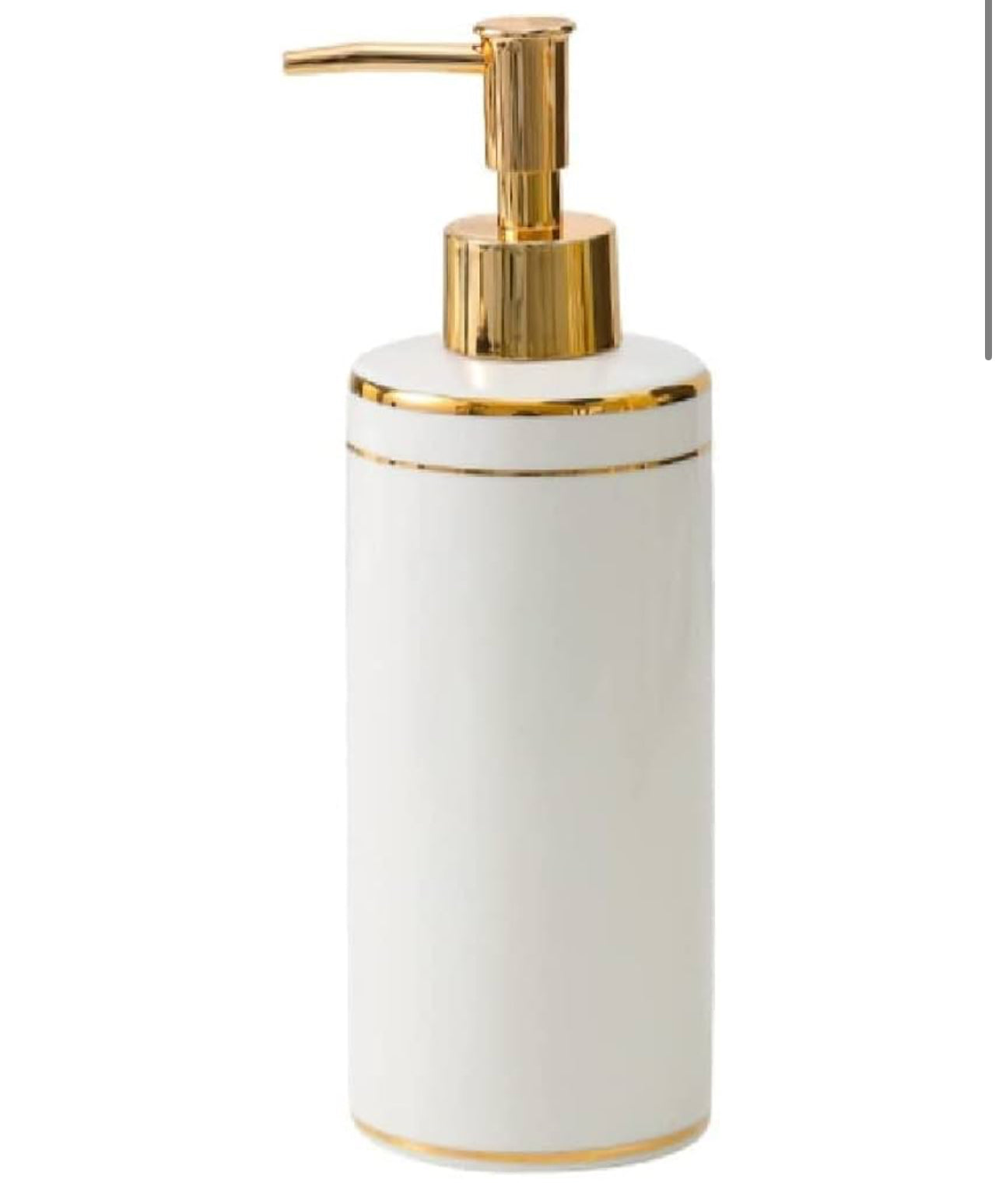 Ceramic soap dispenser