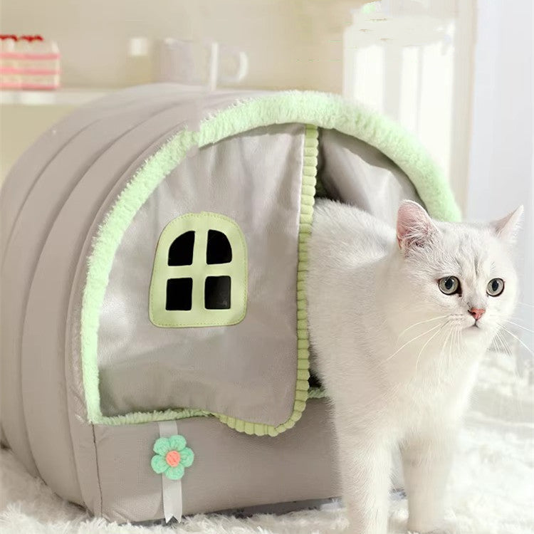 Warm pet house