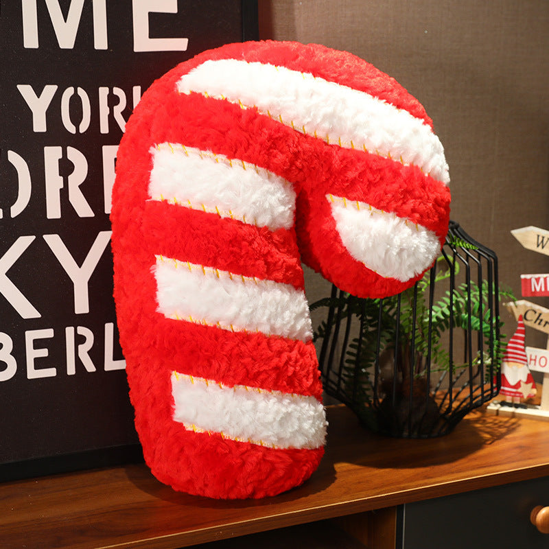 Cuscino in peluche natalizio