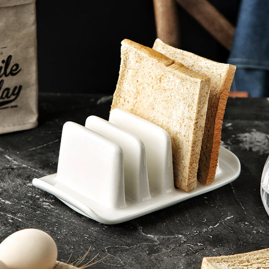 Porta Pane Quadrato in Ceramica