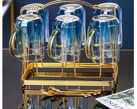 Set di Vetreria in Vetro e Ceramica