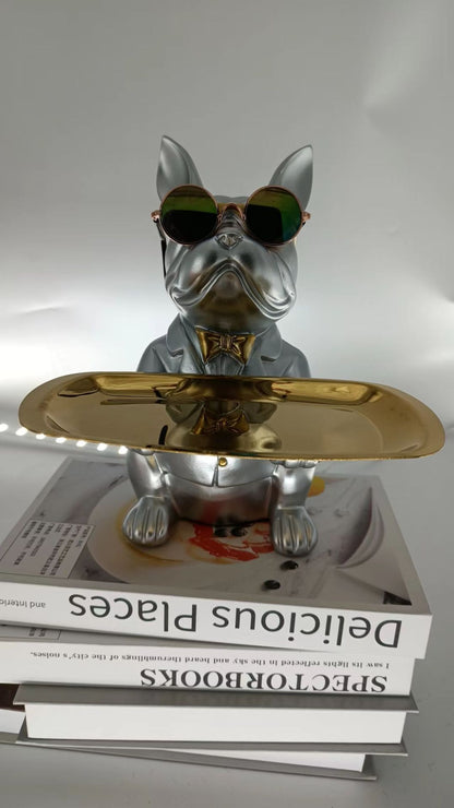 Vassoio portamonete a forma di cane