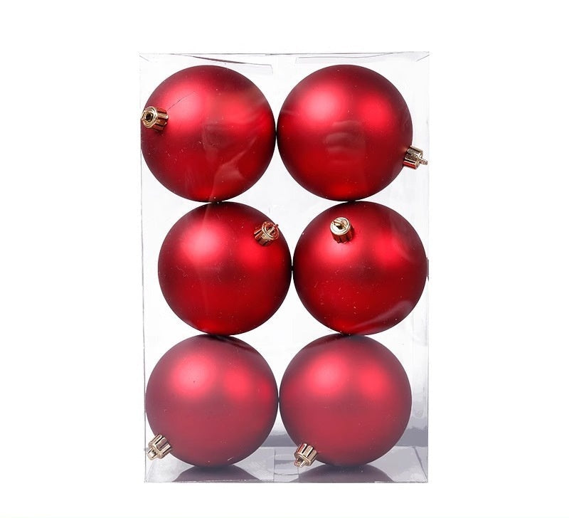 Decorazioni Natalizie-Sfere Rosse per Albero di Natale