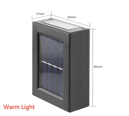 Lampada Notturna Solare da Esterno per Parete da Giardino