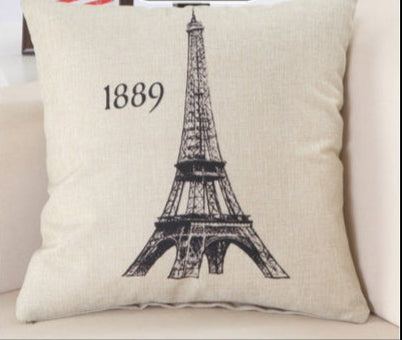 Cuscino con stampa nome di città