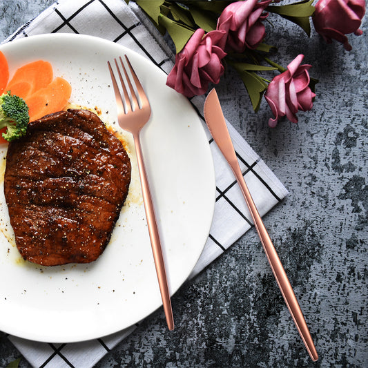 Set di Posate in Acciaio Inossidabile da 36 Pezzi