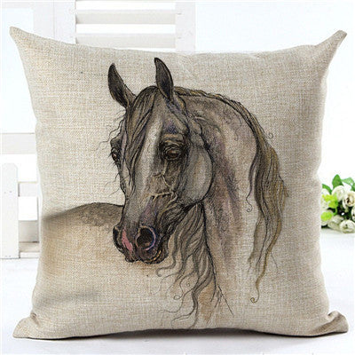 Pillowcase with portrait 