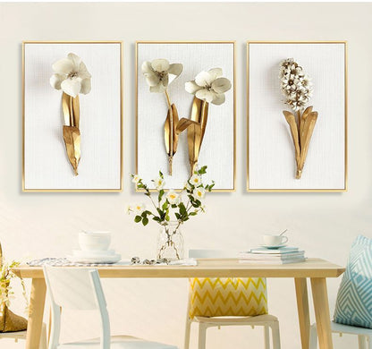 Decorazione da parete dorata