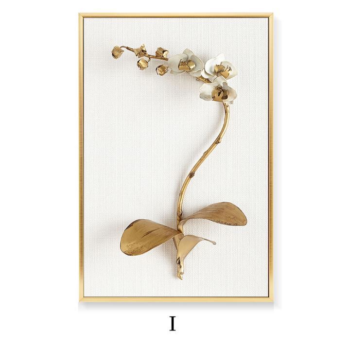 Decorazione da parete dorata