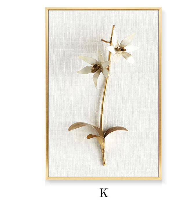 Decorazione da parete dorata