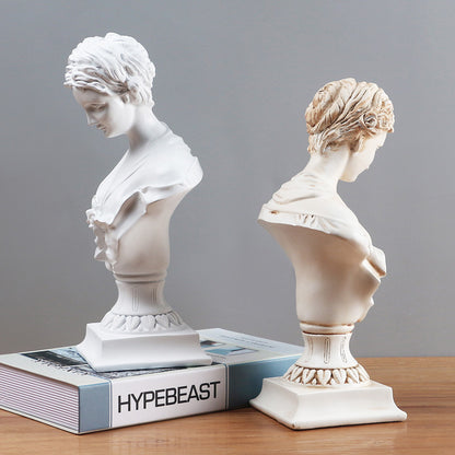 Sculpture d'un buste de femme