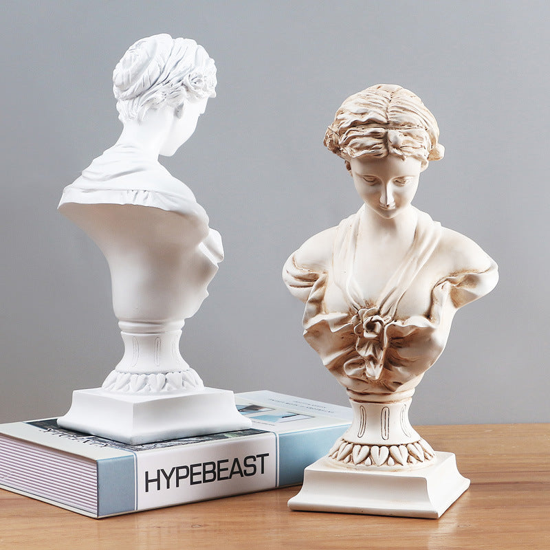 Sculpture d'un buste de femme