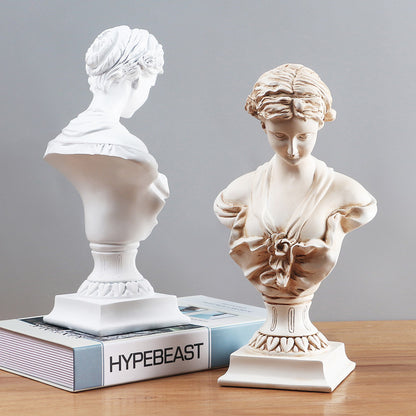 Sculpture d'un buste de femme