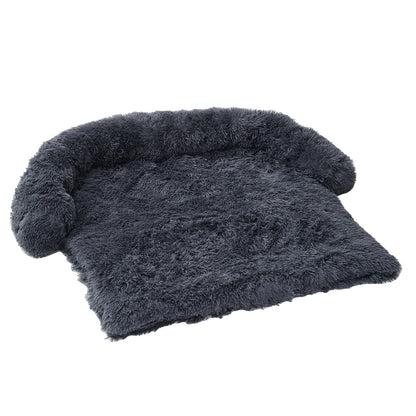 Cuccia Tappetino in Peluche con Supporto Laterale
