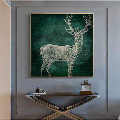 Decorazione da parete cervo