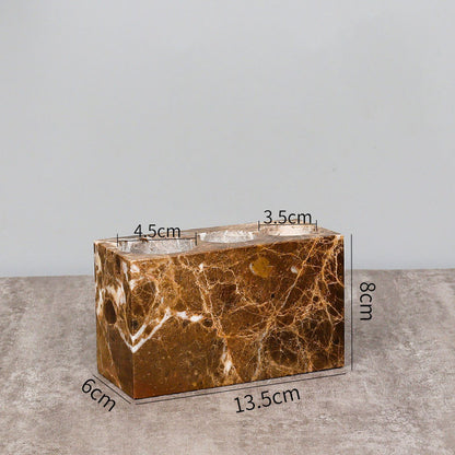 Accessori bagno in marmo