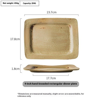 Piatto in ceramica retrò