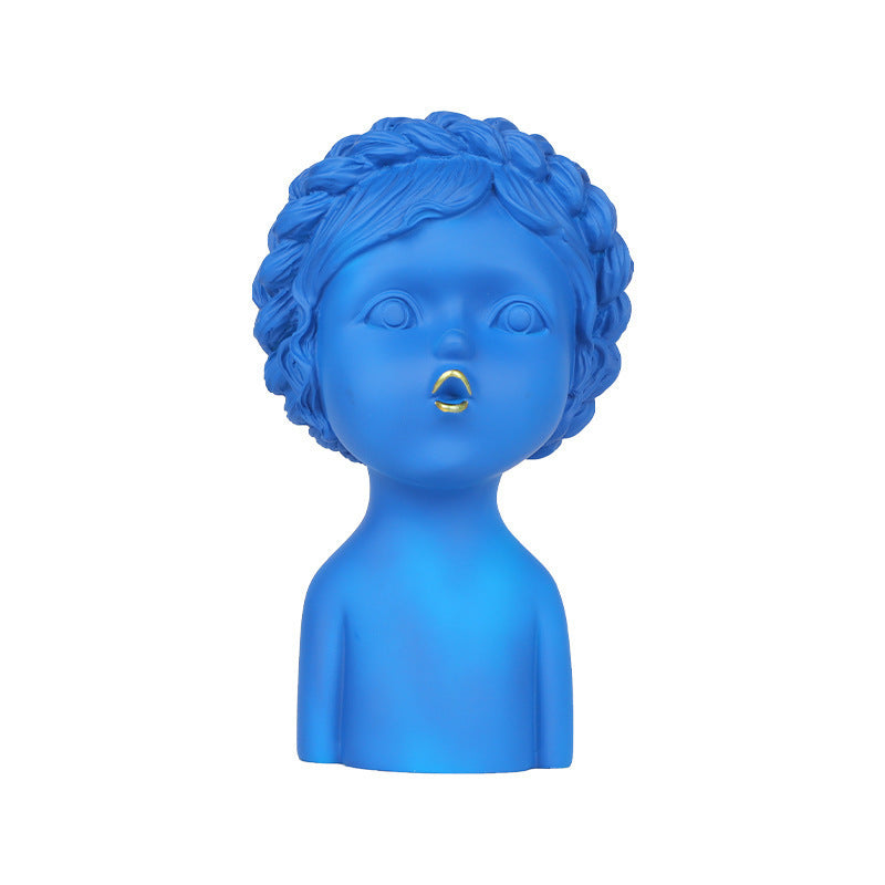 Ornamenti statua scultura bambino