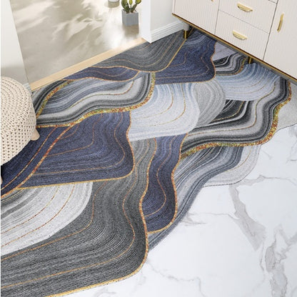 Tappeto in Stile Onde del Mare