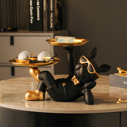 Vassoio portamonete a forma di cane