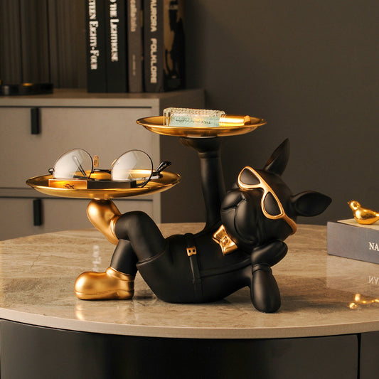 Vassoio portamonete a forma di cane