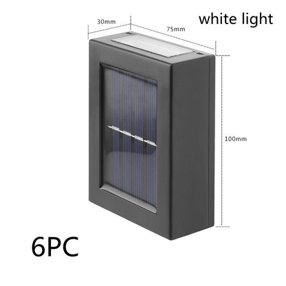 Lampada Notturna Solare da Esterno per Parete da Giardino