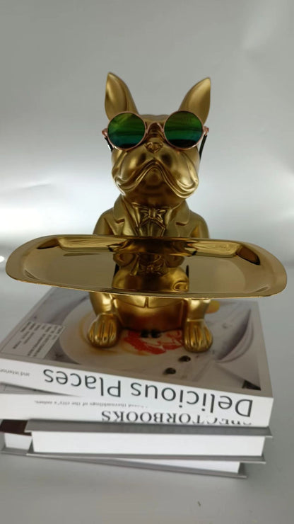 Vassoio portamonete a forma di cane