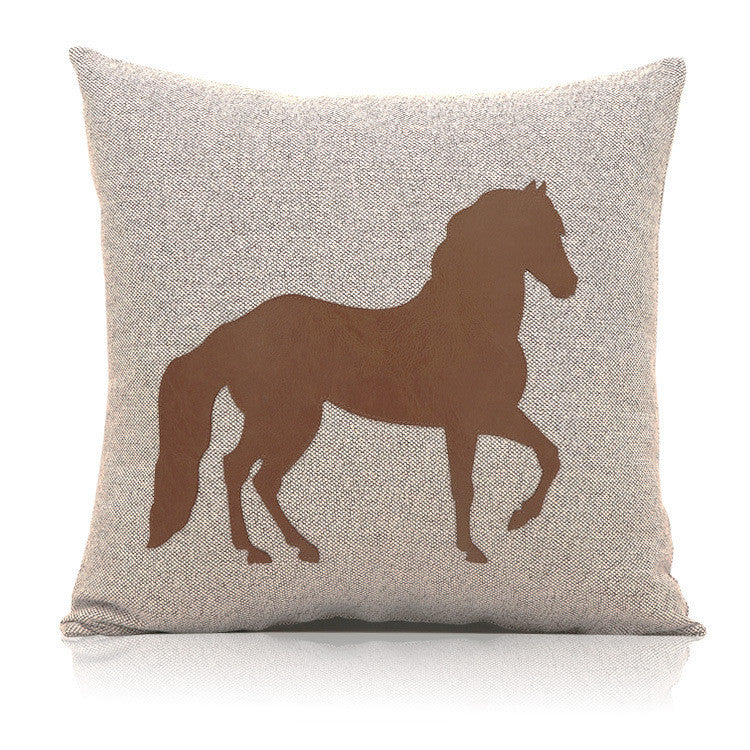 Taie d'oreiller de style rustique 