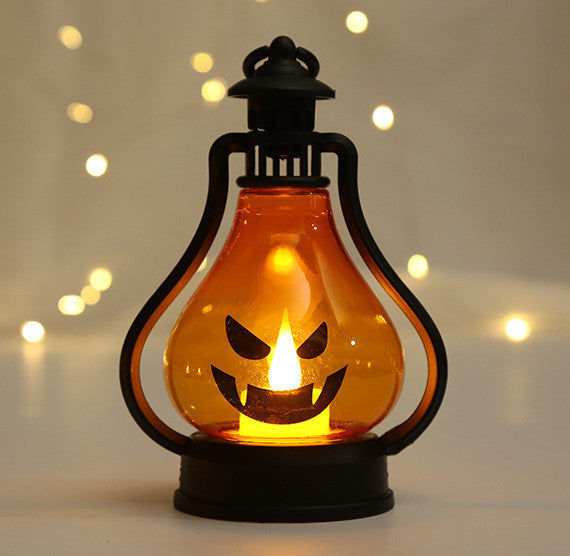 Lampada zucca di Halloween a LED