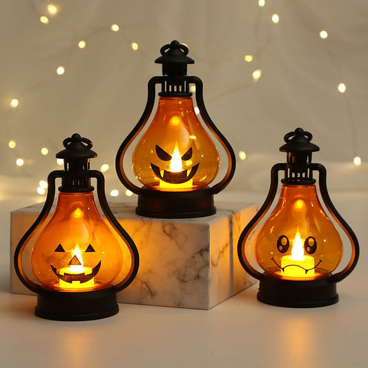 Lampada zucca di Halloween a LED