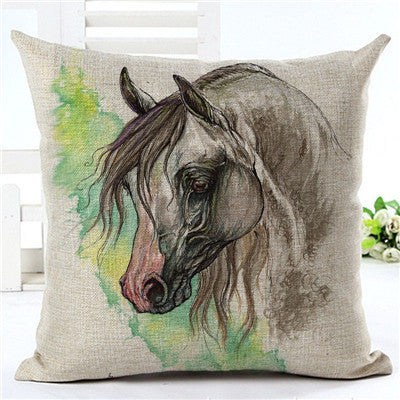 Pillowcase with portrait 