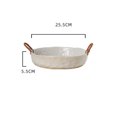 Piatto per Verdura e Frutta in Ceramica