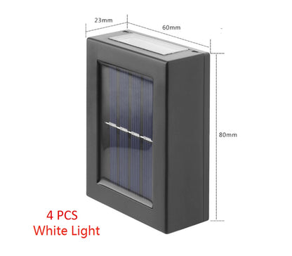 Lampada Notturna Solare da Esterno per Parete da Giardino