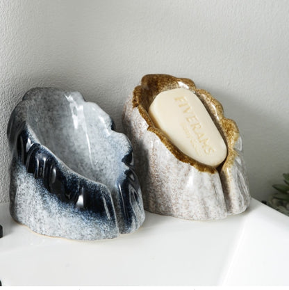 Porta saponetta in ceramica