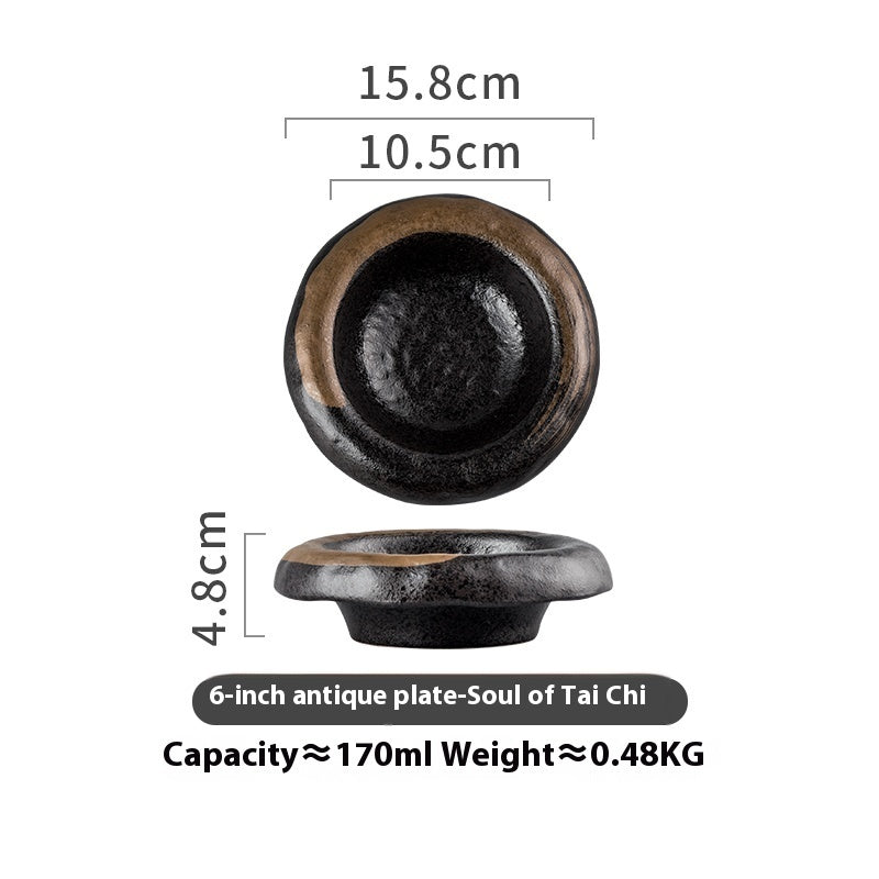 Piatto creativo in pietra