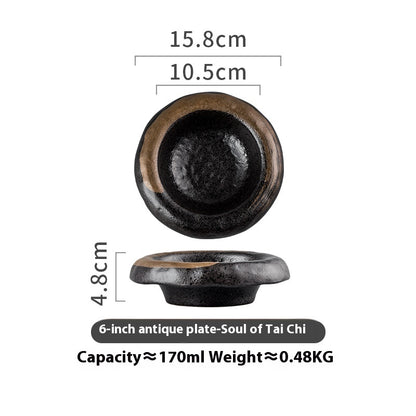 Piatto creativo in pietra