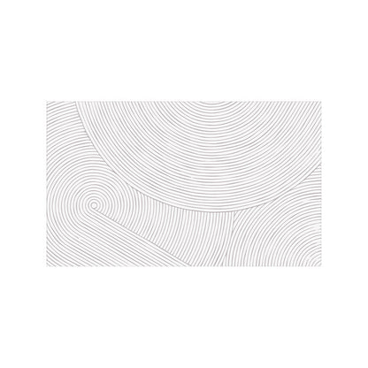 Tappeto a pelo corto stile astratto