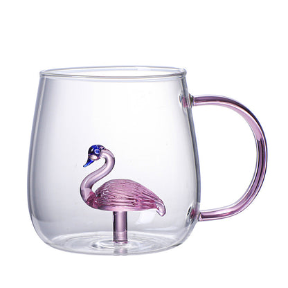 Glass Mug with 3D Accessory
