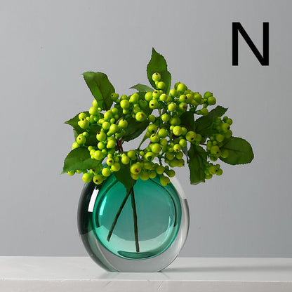 Vaso moderno in vetro