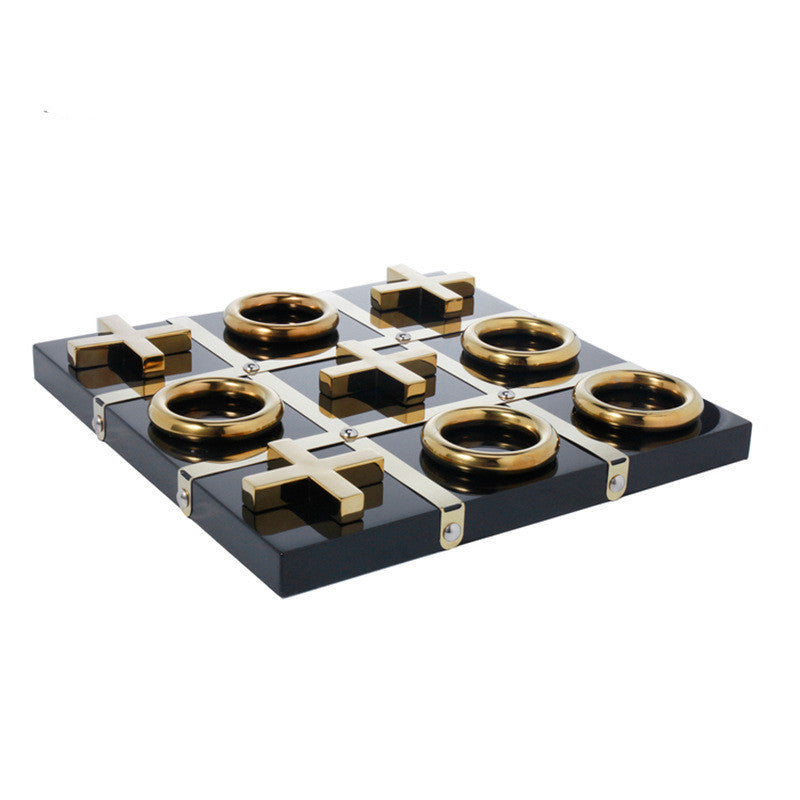 Decorazione Tris in acciaio inox