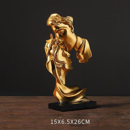 Ornamenti decorativi bacio