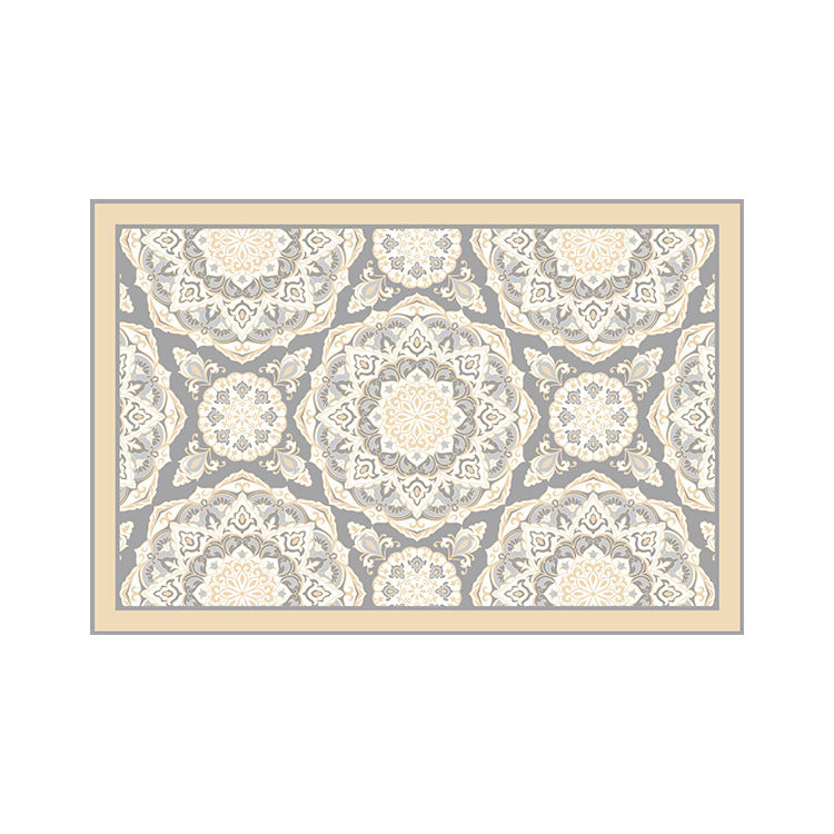 Tappeto a pelo corto stile astratto