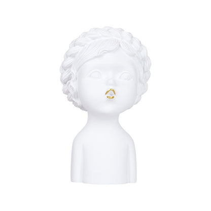 Ornamenti statua scultura bambino