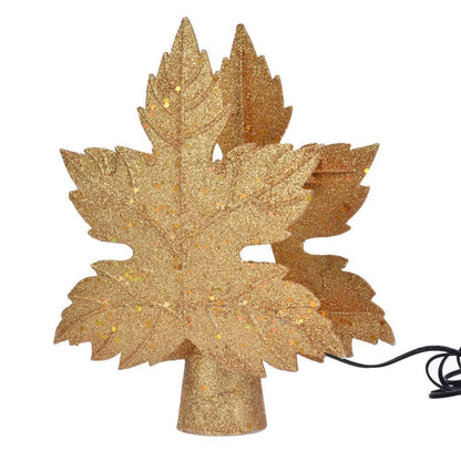 Puntale per albero di Natale a LED – Stella con proiezione luminosa