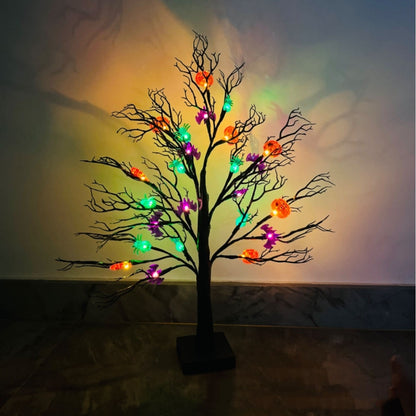 Albero luminoso LED di Halloween
